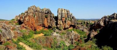 Cerro del Hierro en la Sierra Norte de Sevilla